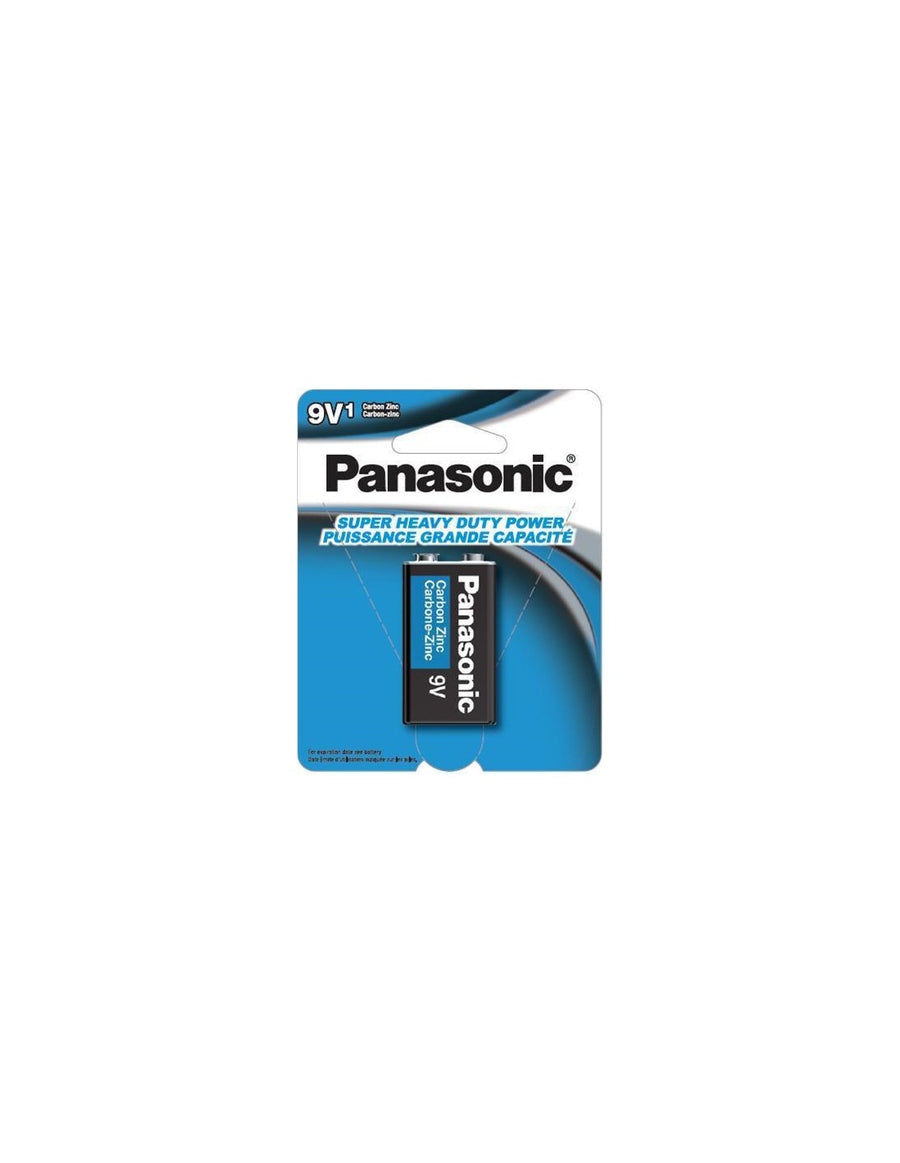 Panasonic 9V 1 PK - Batteries (Pack of 12) - Quecan