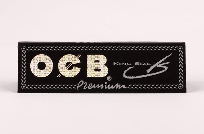OCB Premium King Size Rolling Paper (Box of 50 Booklets) - Quecan