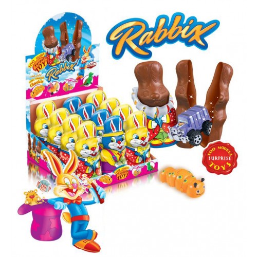 RABBIX - Surpise Toys (12x95g) - Quecan