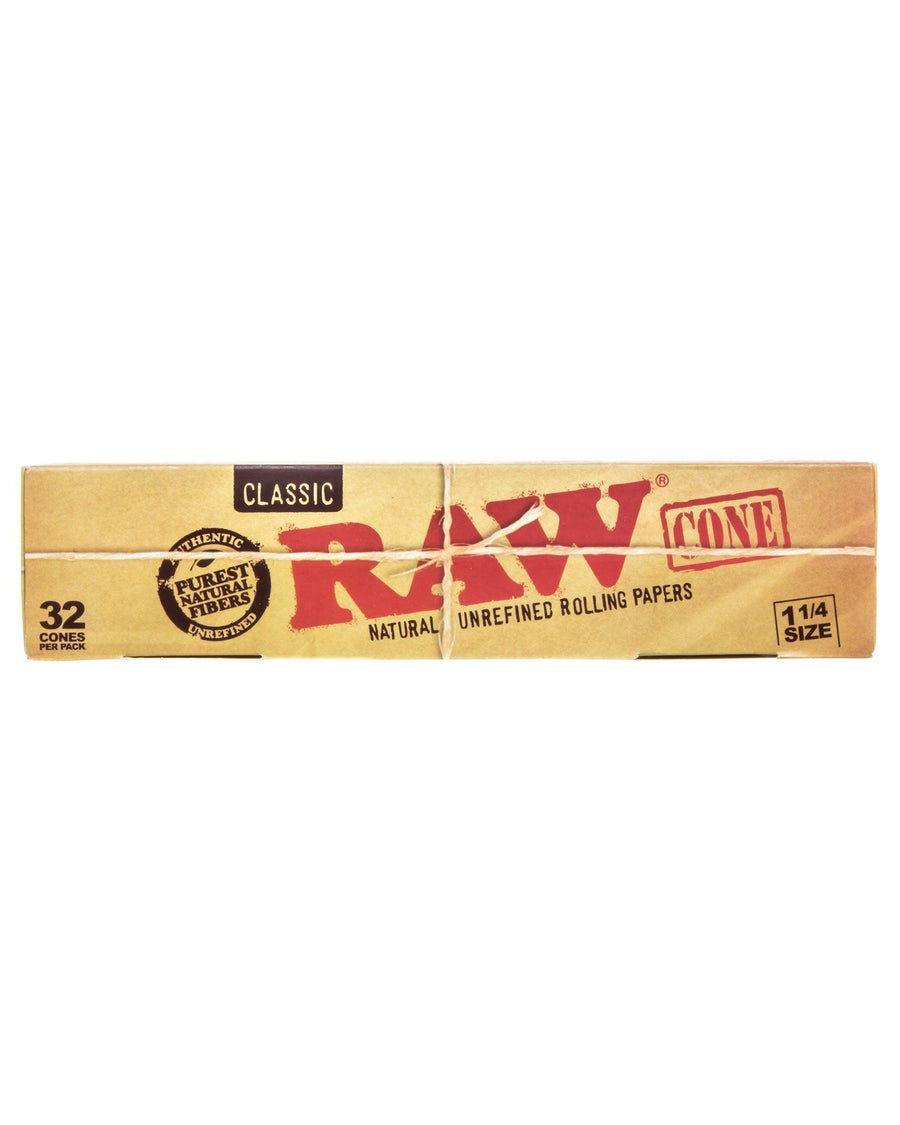 Raw Classic 1 1/4 Cones (Pack of 32 Cones) - Quecan