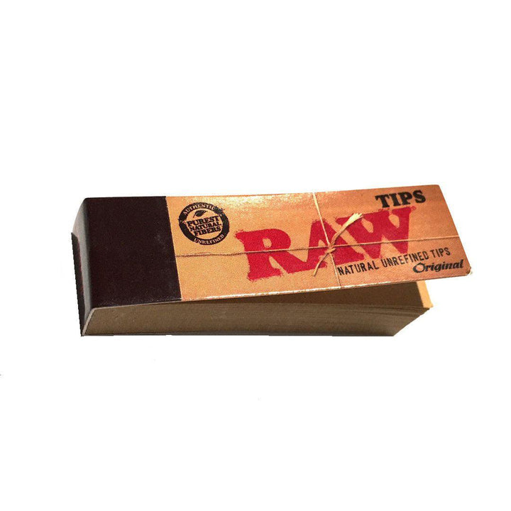 Raw Original Tips (Box of 50 Packs) - Quecan