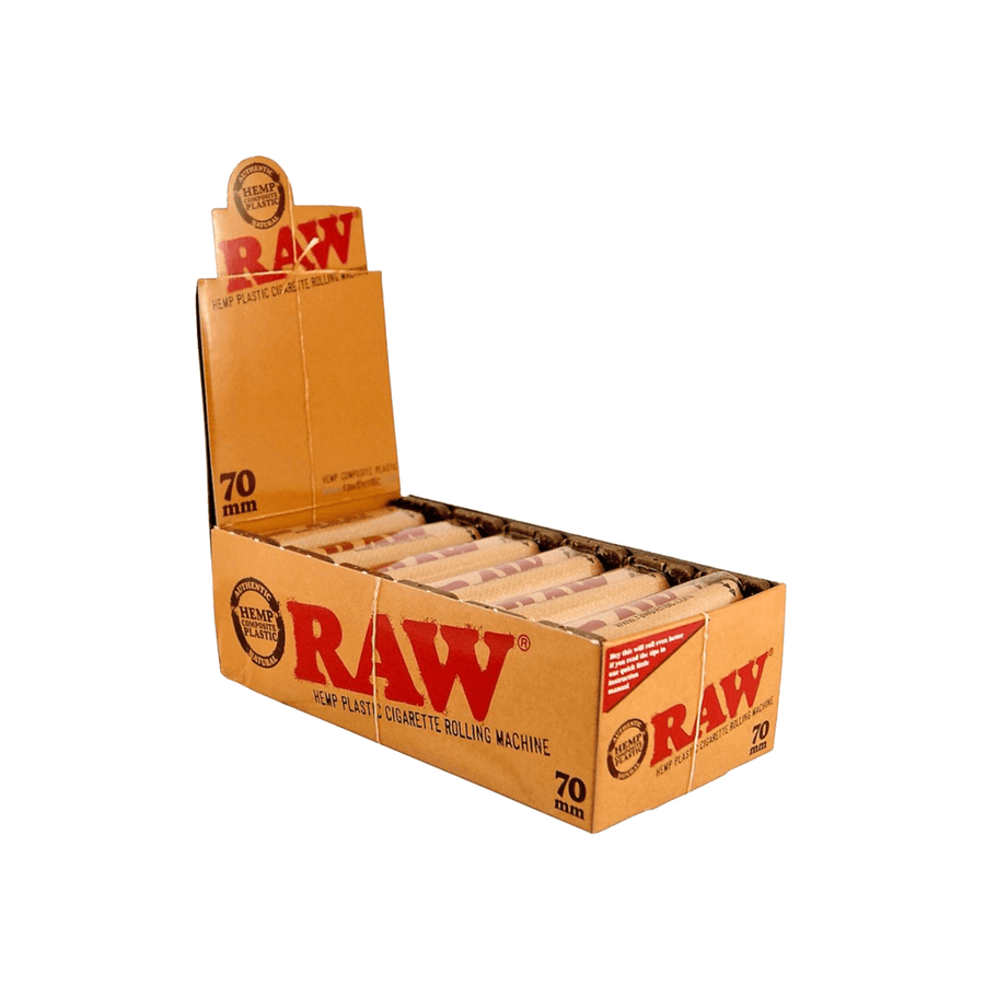 Raw Rolling Machine (Box of 12) 70mm - Quecan