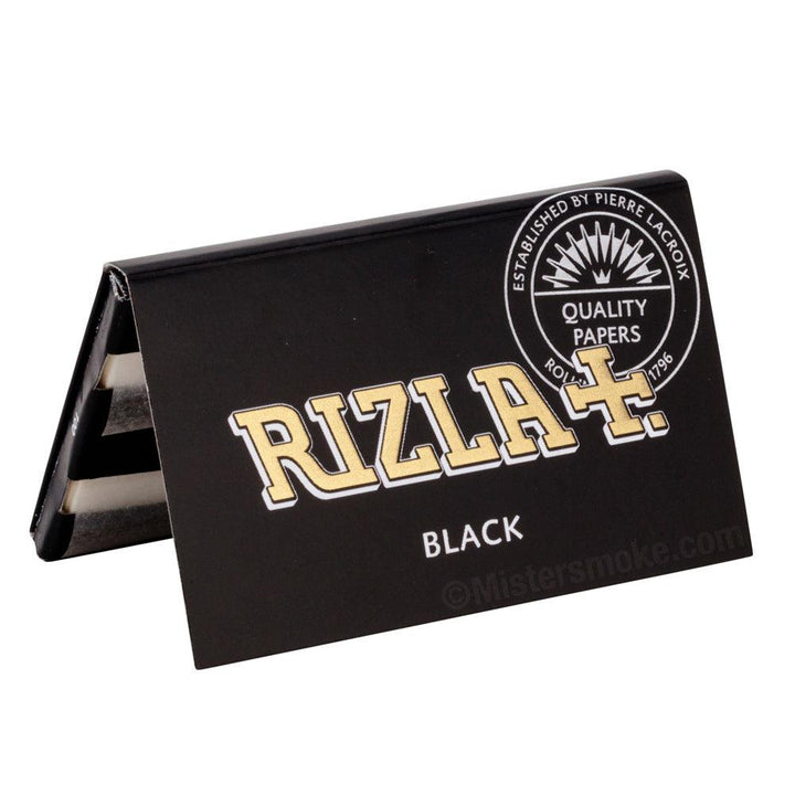 Rizla Black Ultra Thin - Rolling Papers (Box of 25) - Quecan