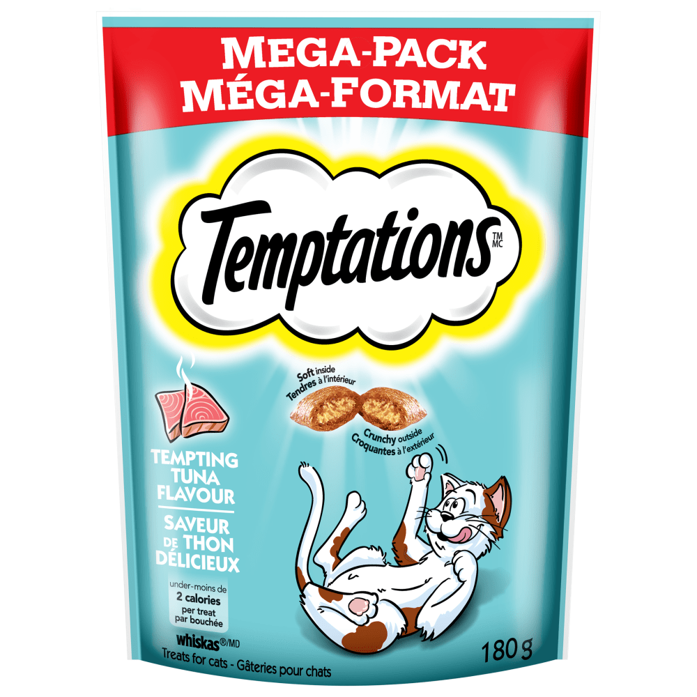 Temptations Treats for Cats - Tempting Tuna (180 g) - Quecan