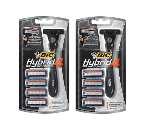Bic Hybrid Advance - Advance 4 Blades (4 Cartridges) - Quecan