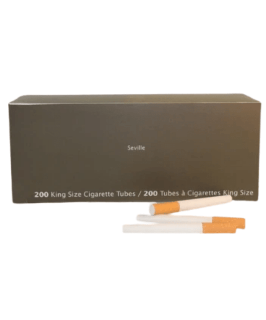 Seville King Size 200 Cigarette tubes (Box of 5) - Quecan