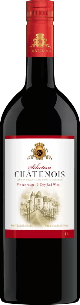 WINE CHATENOIS RED  F (6 x 1L) - Quecan