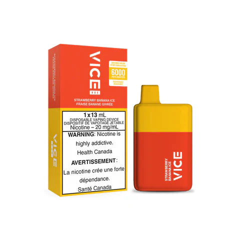 VICE BOX 6000 Puffs Disposable Device - (20mg/ml) (STAMPED) - Quecan
