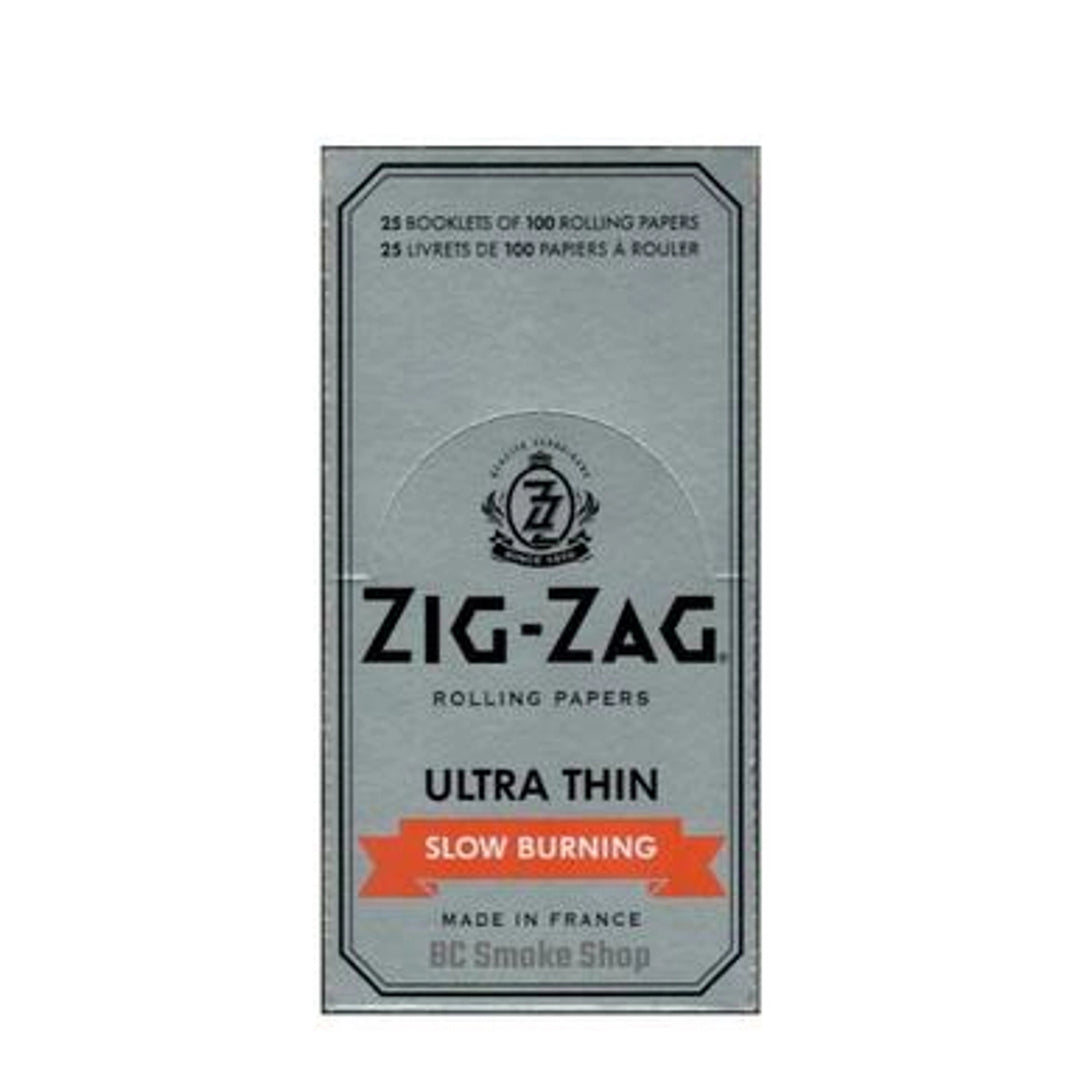 Zig-Zag Rolling Paper Silver - KutCorners (Box of 25) - Quecan