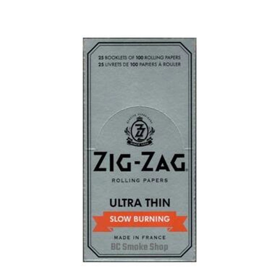Zig-Zag Rolling Paper Silver - KutCorners (Box of 25) - Quecan